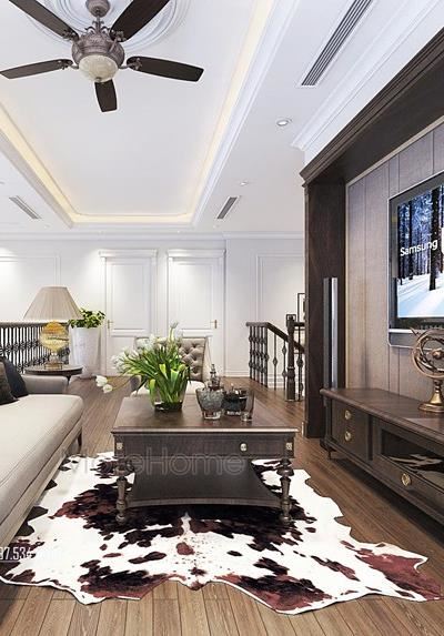 Bàn trà gỗ óc chó tại Hapulico 