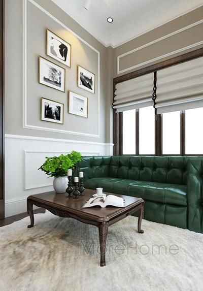 Bàn trà gỗ óc chó tân cổ điển cao cấp WT - 00019