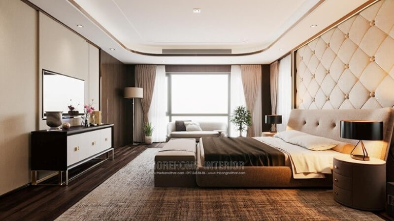 Giường ngủ bọc vải Giường ngủ bọc vải