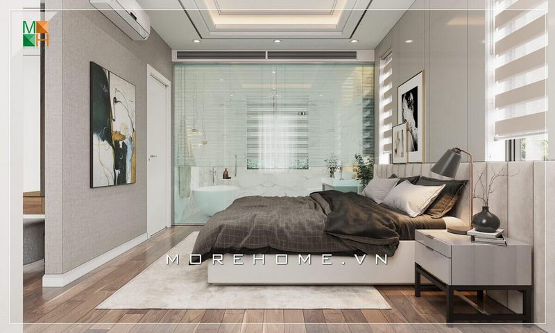 Mẫu thiết kế nội thất không gian phòng ngủ hiện đại, cao cấp và sang trọng cho chung cư, nhà phố, biệt thự.